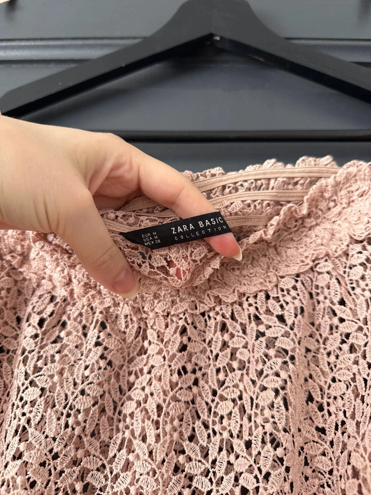 Blusa de encaje Zara – photo 3
